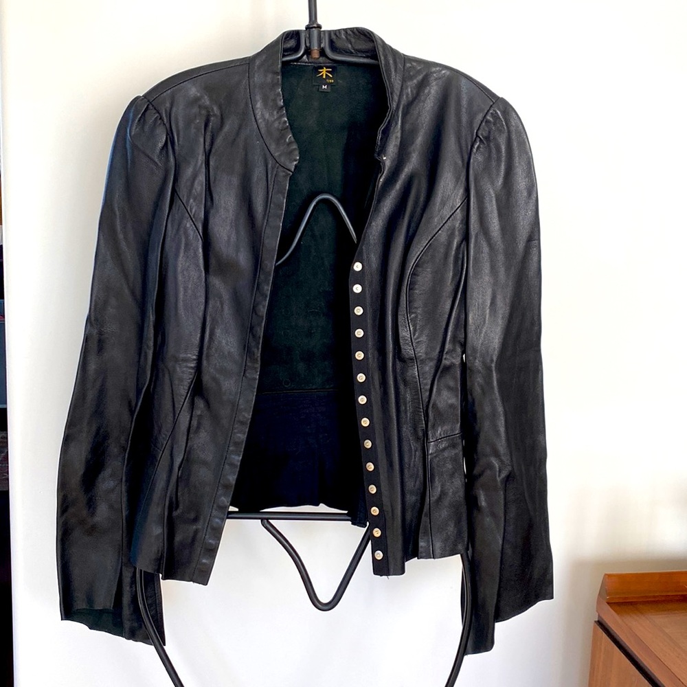Tree Leather jacket
